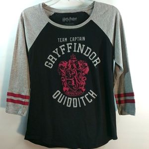 Harry Potter Quidditch Shirt Sz Small